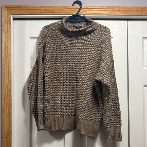 American Eagle slouchy mock neck pullover sweater - Picture 3 of 6
